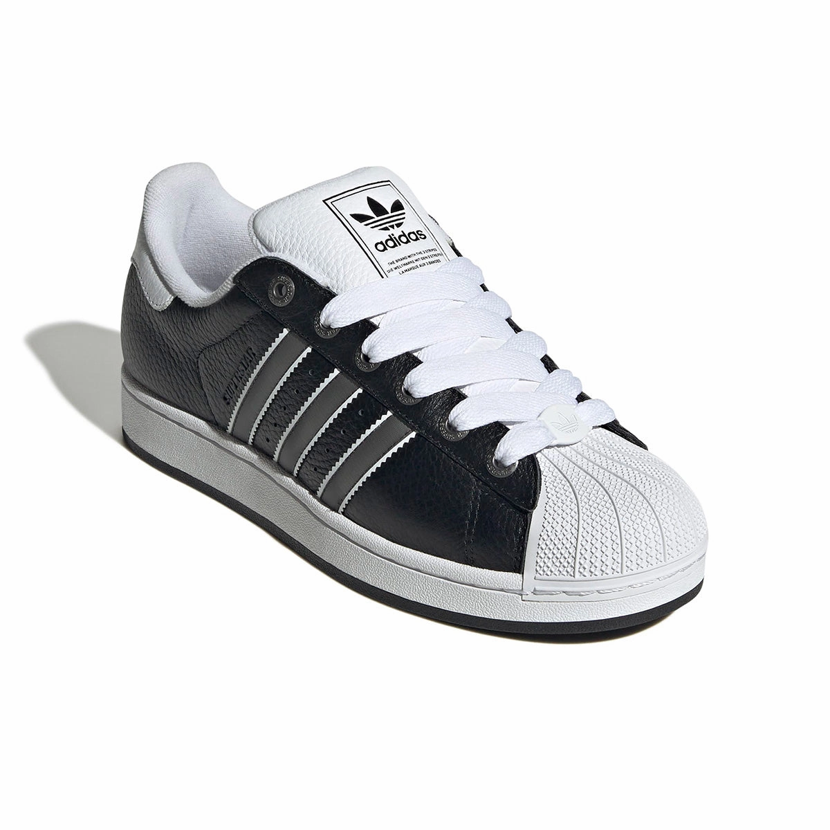 Adidas Slvr Shoes Superstar II 'Core Black Metallic Silver White'