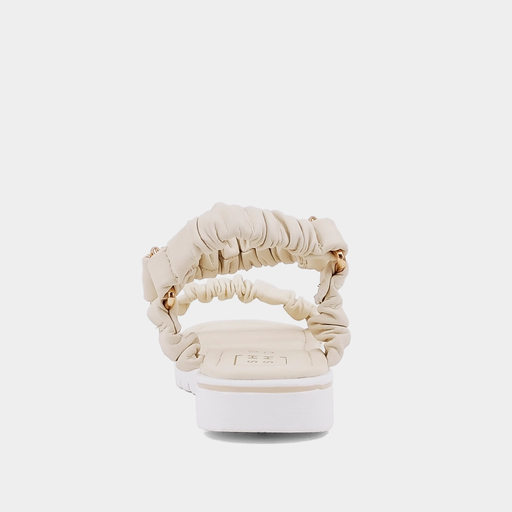 BRUNA KIDS Peep Toe Mid Heel Sandals