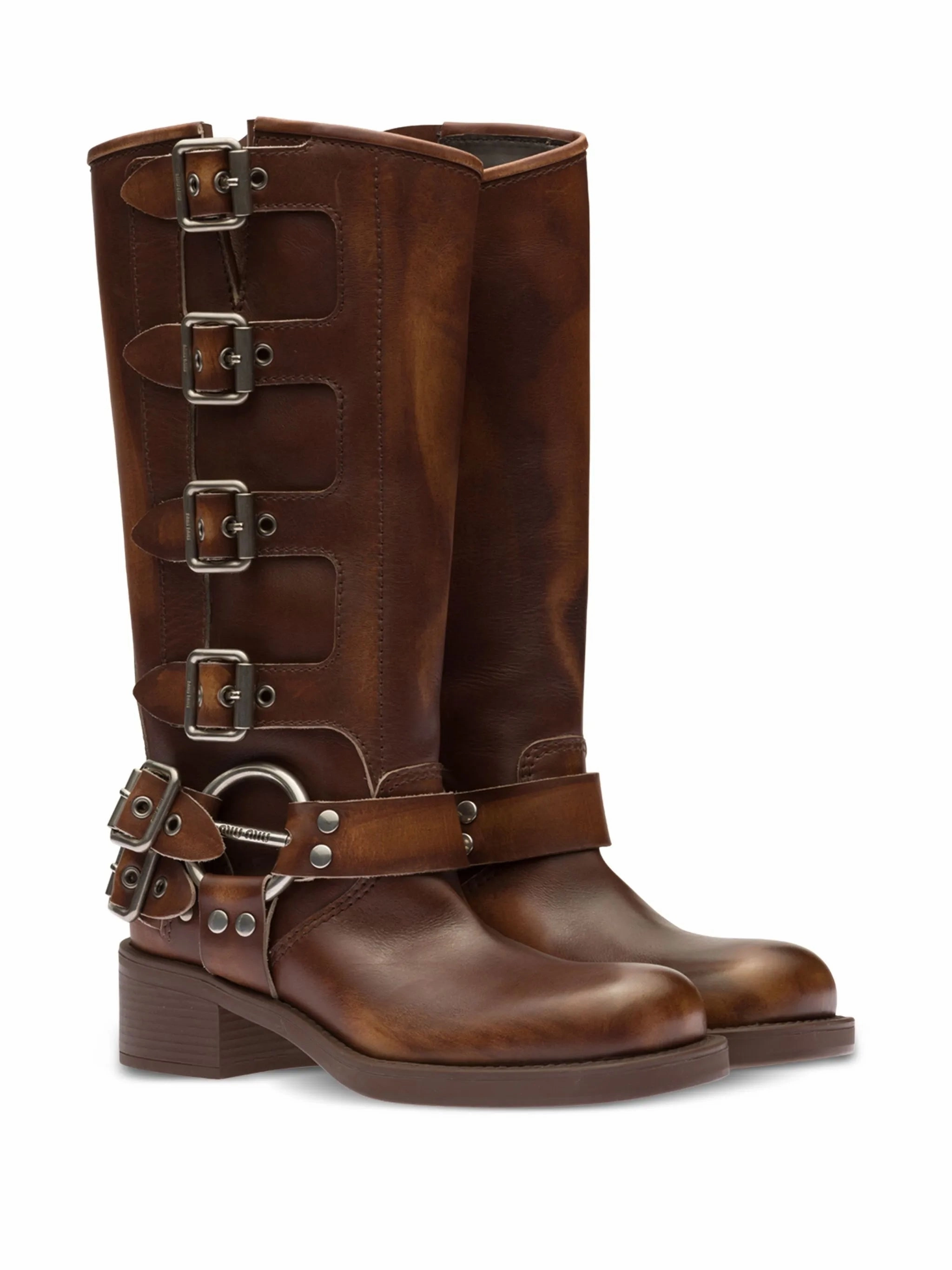 Blondeau Boots buckle-detail leather boots