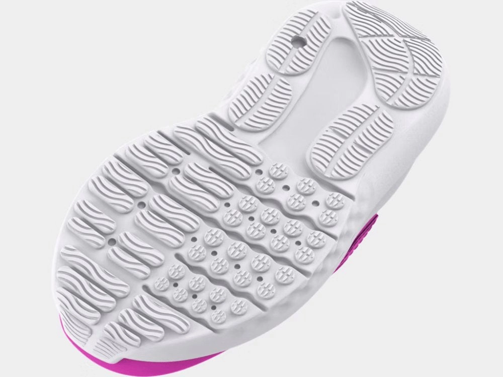 Under Armour Girls Toddler UA Surge 4 AC - Vivid Magenta/Black/Stellar Pink Sneakers Nyc