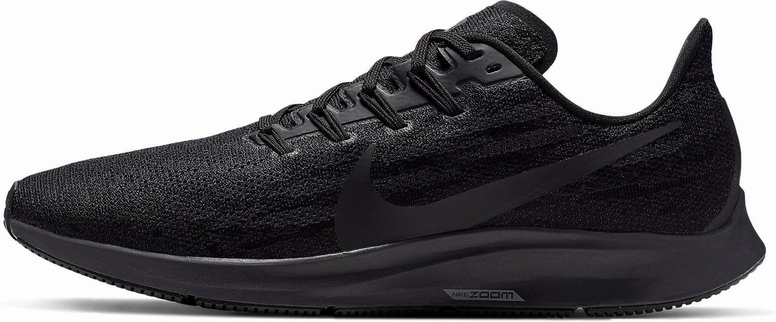 Allyson Felix Shoes Nike NIKE AIR ZOOM PEGASUS 36 , ALL BLACK