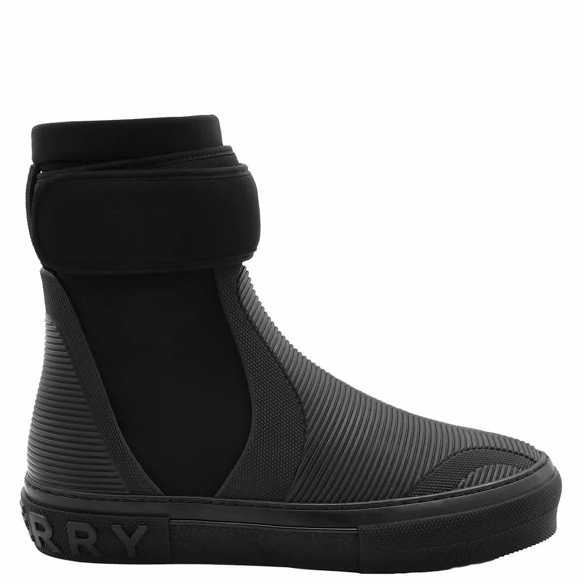 Burberry Men's Black Sub High-Top Sneakers N B Sneakers