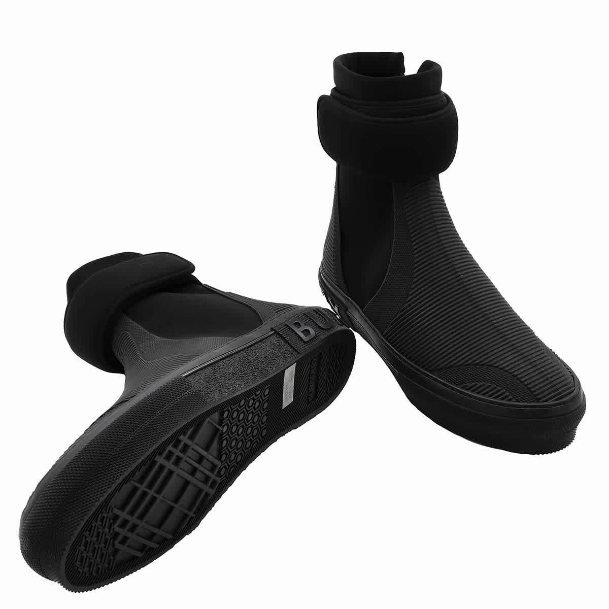 Cheap New Balance Sneakers Burberry Men's Black Sub High-Top Sneakers