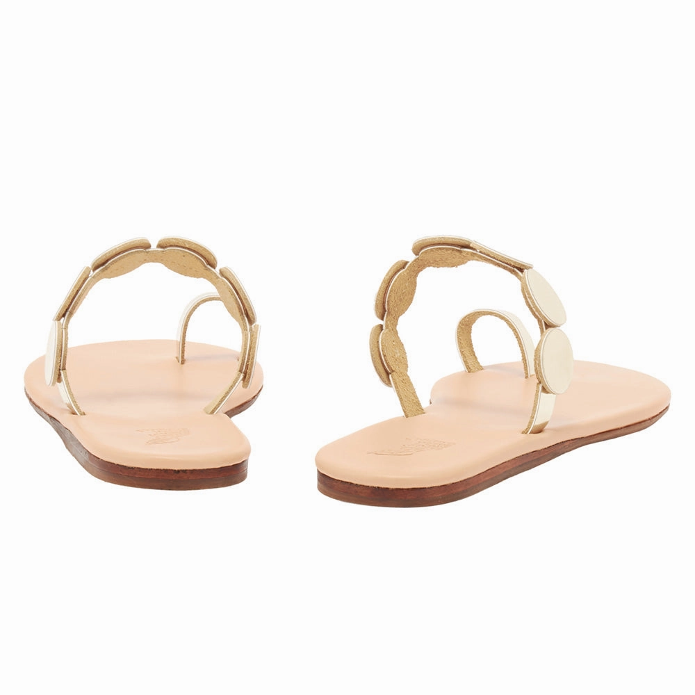 Mule Sandals Calisto Gold