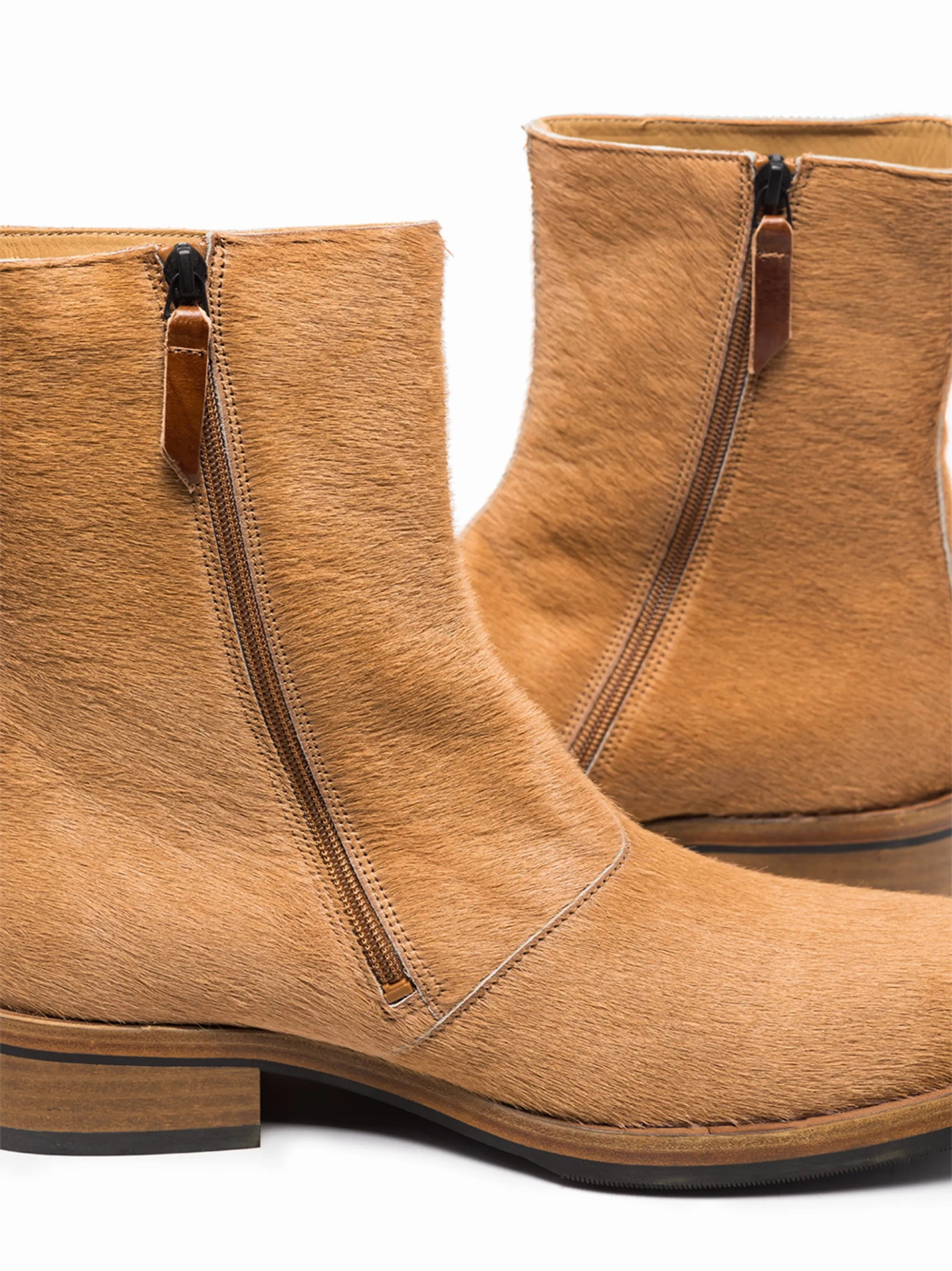 Camion textured ankle boots Floral Western Boots