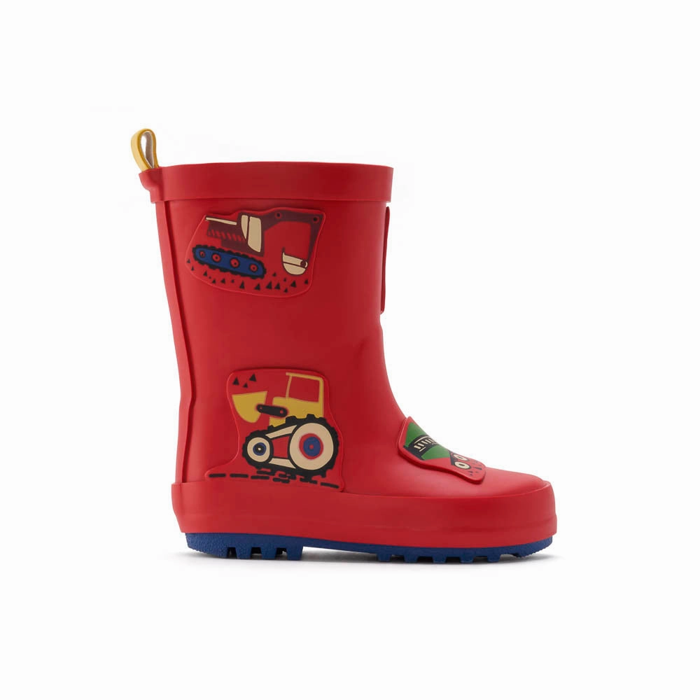 CAMIONS Kitten Heel Leather Boots