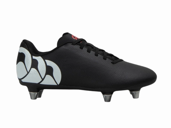 Canterbury Raze SG Junior Rugby Boots (Black/White) Clark Boots