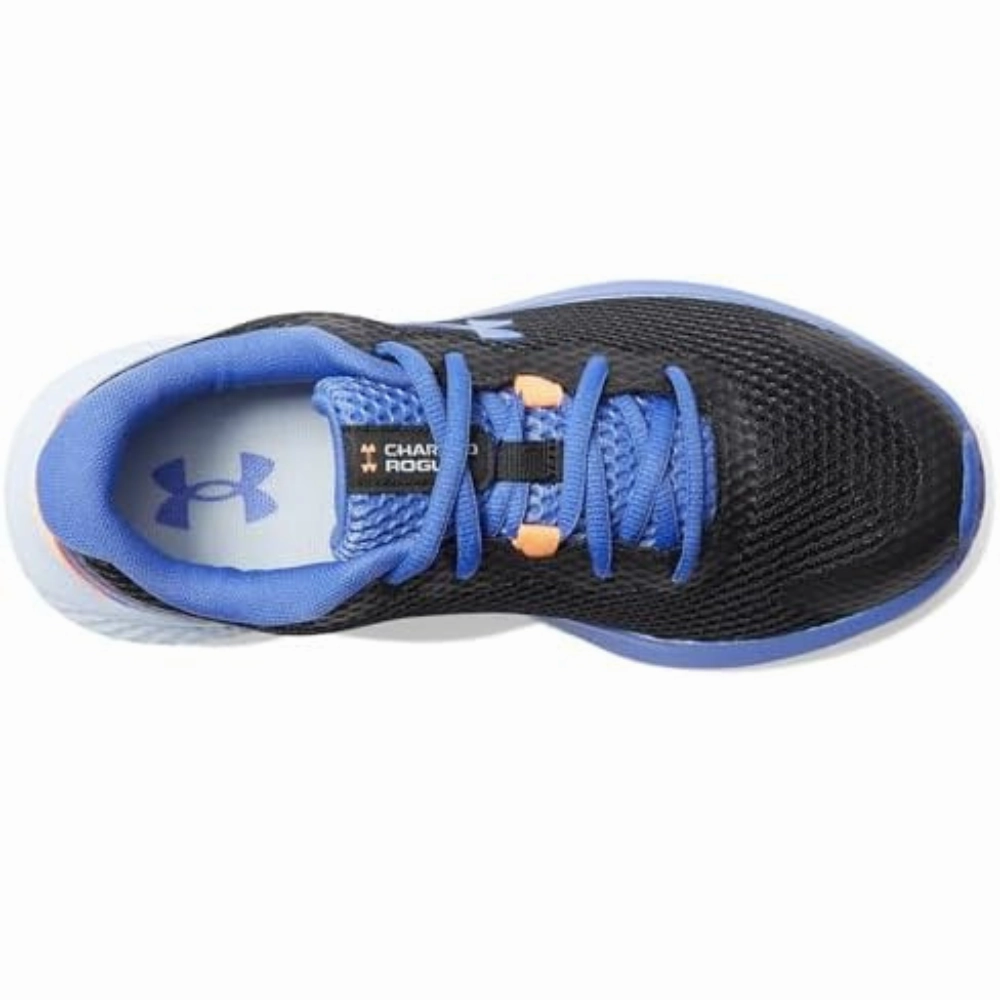 Kirkland Sneakers Under Armour Charged Rogue Sneakers Kids Black Running Shoes JOBB184