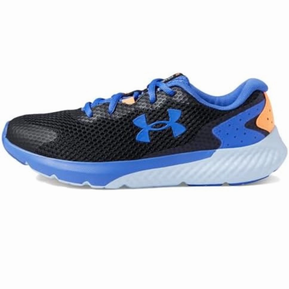 6c Sneakers Under Armour Charged Rogue Sneakers Kids Black Running Shoes JOBB184