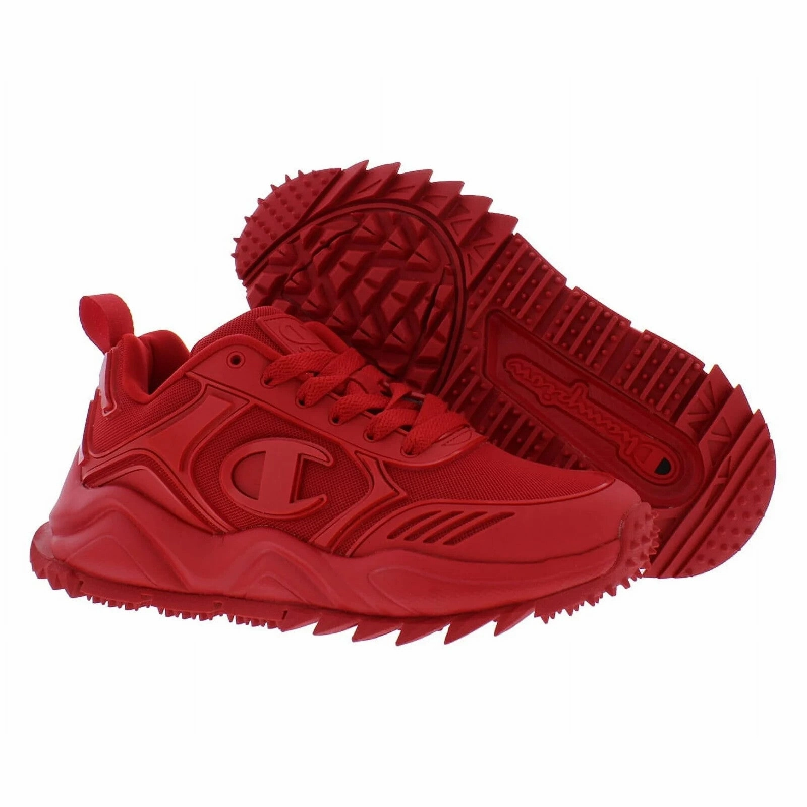 Chunky Platform Sneakers Champion 9318 CP102668Y Sneakers Kids Red Low Top Trail Running Shoes JOBB080