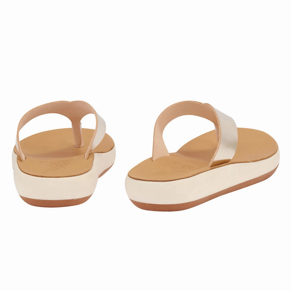 Charys Comfort Platinum Sandals Dupe