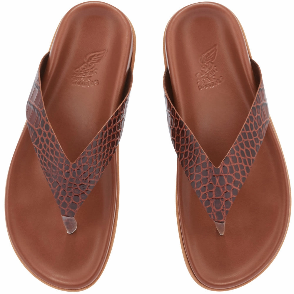 Cynthia Rowley Sandals Charys Footbed Ruggine