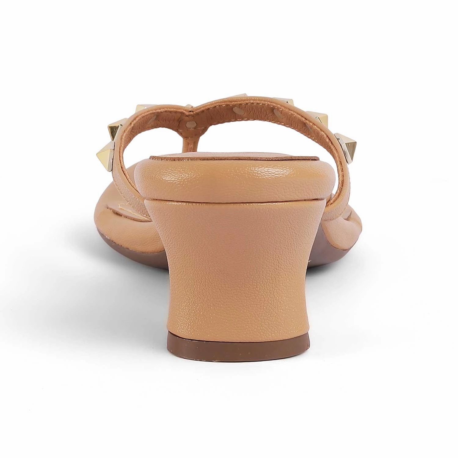 Tresmode Pugstud Beige Women's Dress Heel Sandals Sandals Royal Bahamian