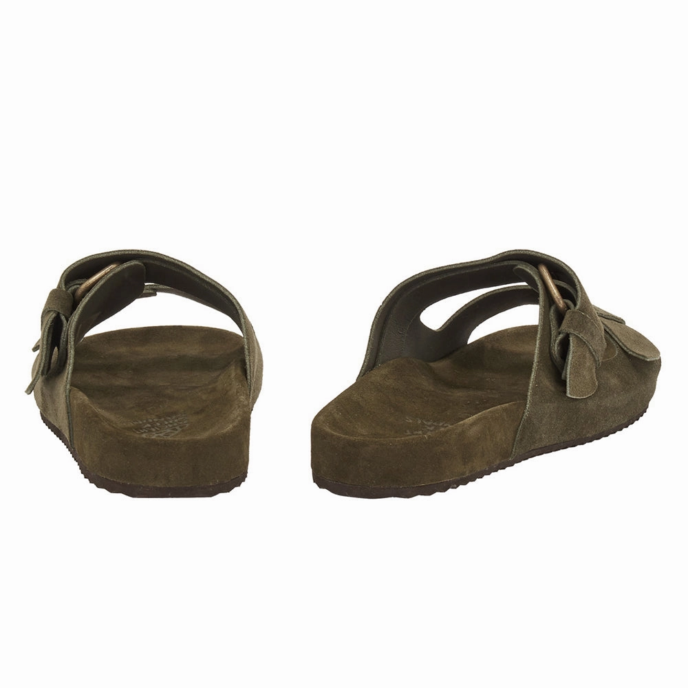 Diogenis Olive Trap Sandals