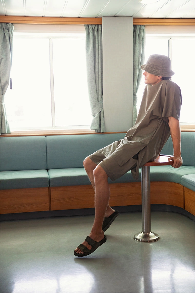 Diogenis Olive Pearl Sandals