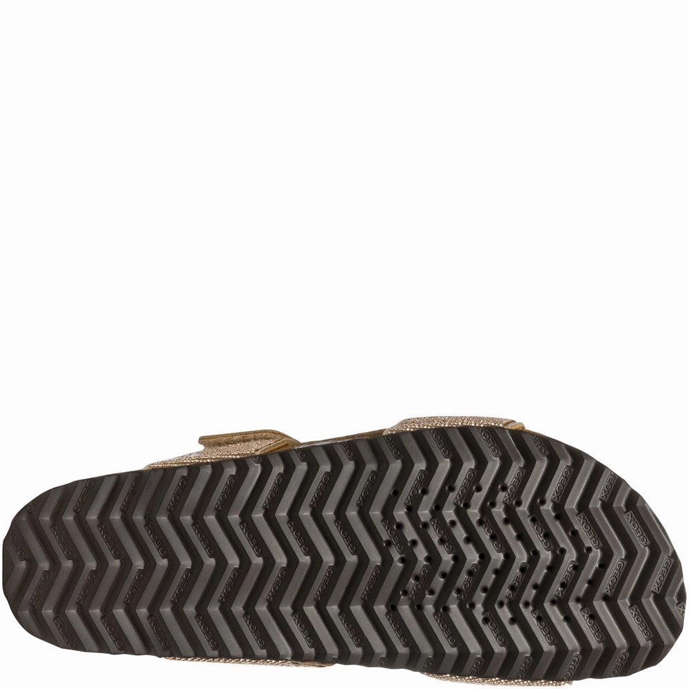 Geox D Brionia R Sandals Leather Thong Sandals