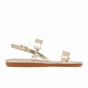 Schutz Sandals Afros Platinum