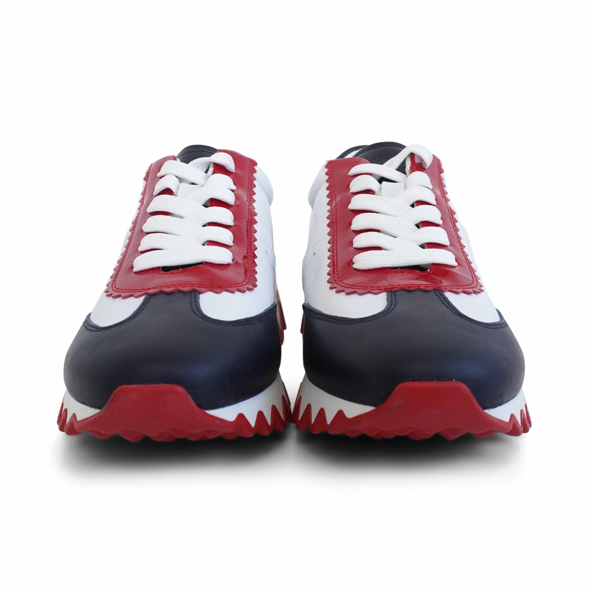 Retro Air Jordan Sneakers Christian Louboutin 'Mini Shark' Sneakers - Kids' 34