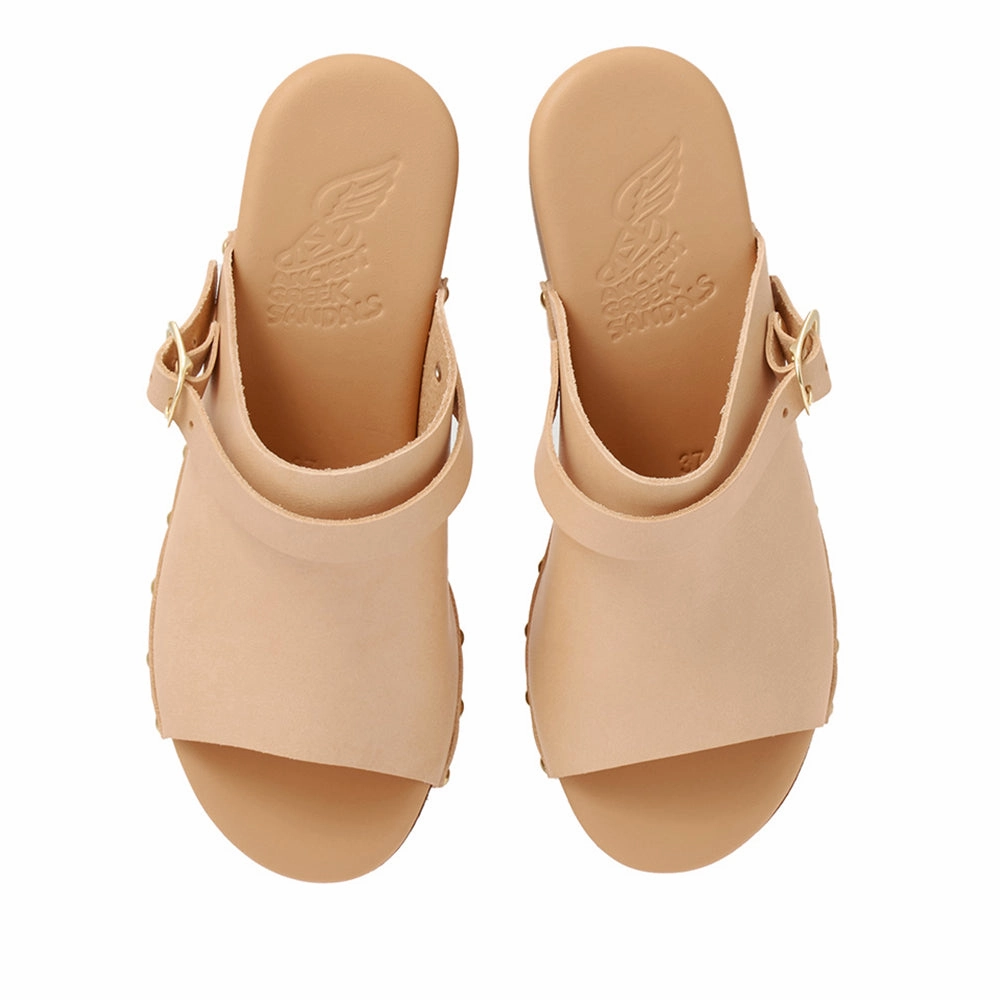 Classic Clog Natural Wide For Sandals