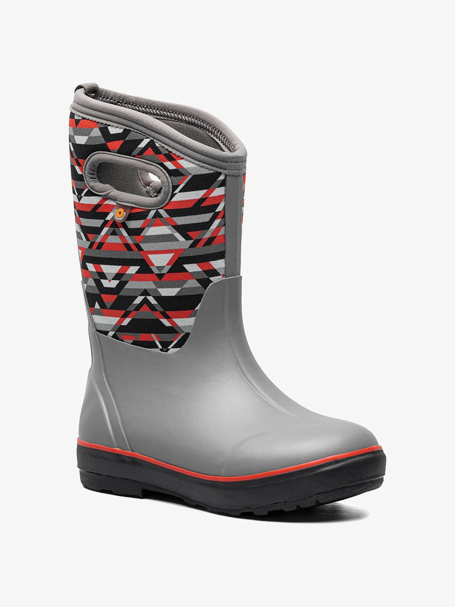 These Boots Are Made For Walkin Lyrics Classic II Mountain Geo Grey Multi (Size 8c-7Y)