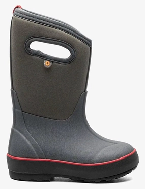 Classic II Texture Solid Dark Gray (Size 8c-5Y) Roper Cowgirl Boots