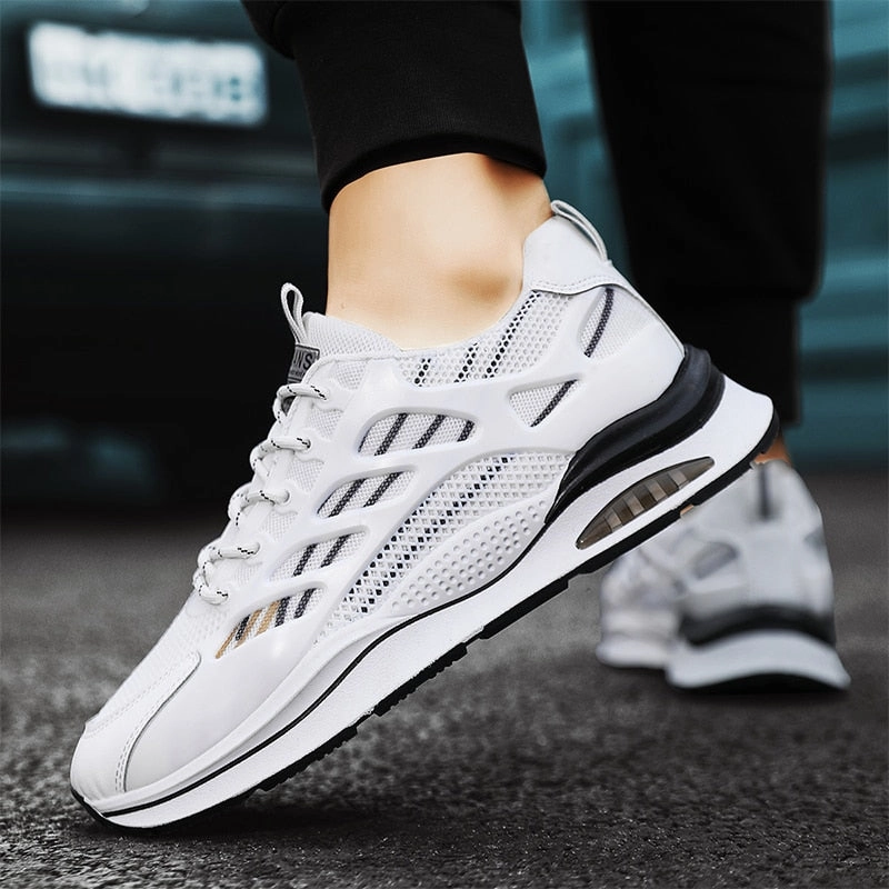 Good Hiking Sneakers West Louis Tenis Breathable Mesh Leather Sport Sneakers