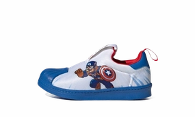 Gazelle Bold Shoes Adidas Adidas x Marvel Superstar 360 Shoes "Captain America"