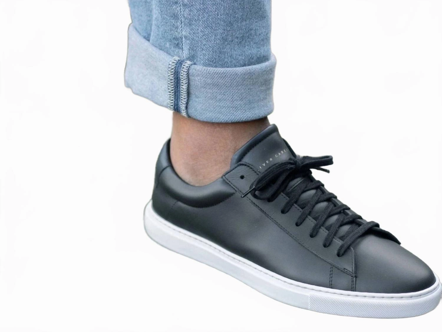 Rhinestone Platform Sneakers Low 1 Round Toe Sneakers In Black