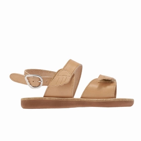 Little Iliada Soft Natural Graduation Sandals