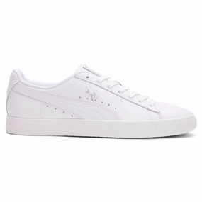 Rhude Puma Shoes Clyde Core L Foil Lace Up Sneakers