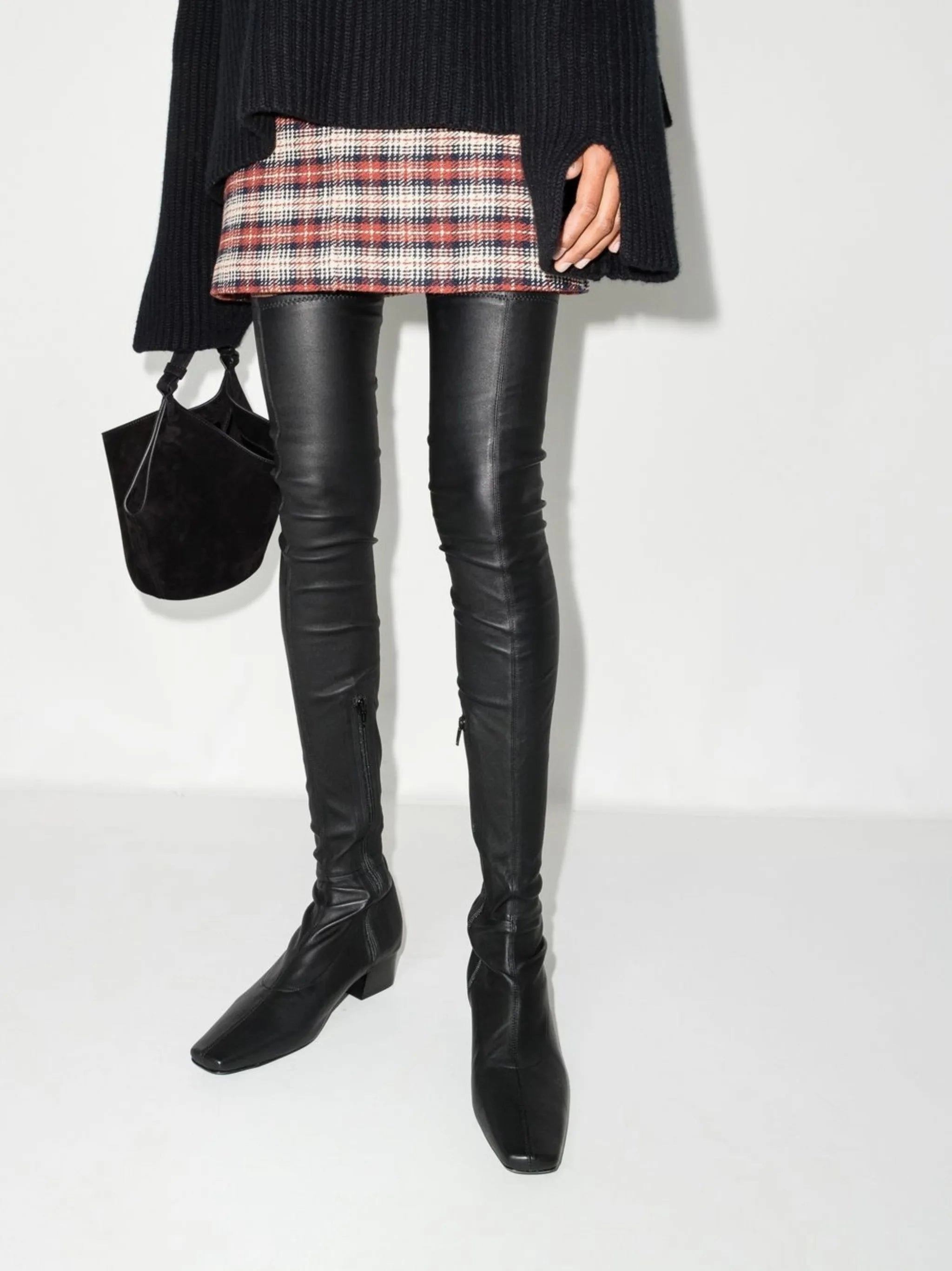 Insulated Steel Toe Boots Colette 40mm thigh-high boots