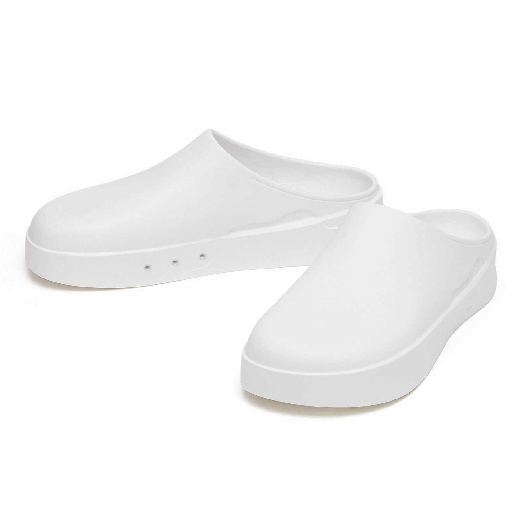 Platform Wedge Sandals Pure White Tenerife Men
