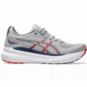 Asics Running Shoes Gel Kayano Men's Asics Gel-Kayano 31, Piedmont Grey/Fiery Red, 11.5 D Medium