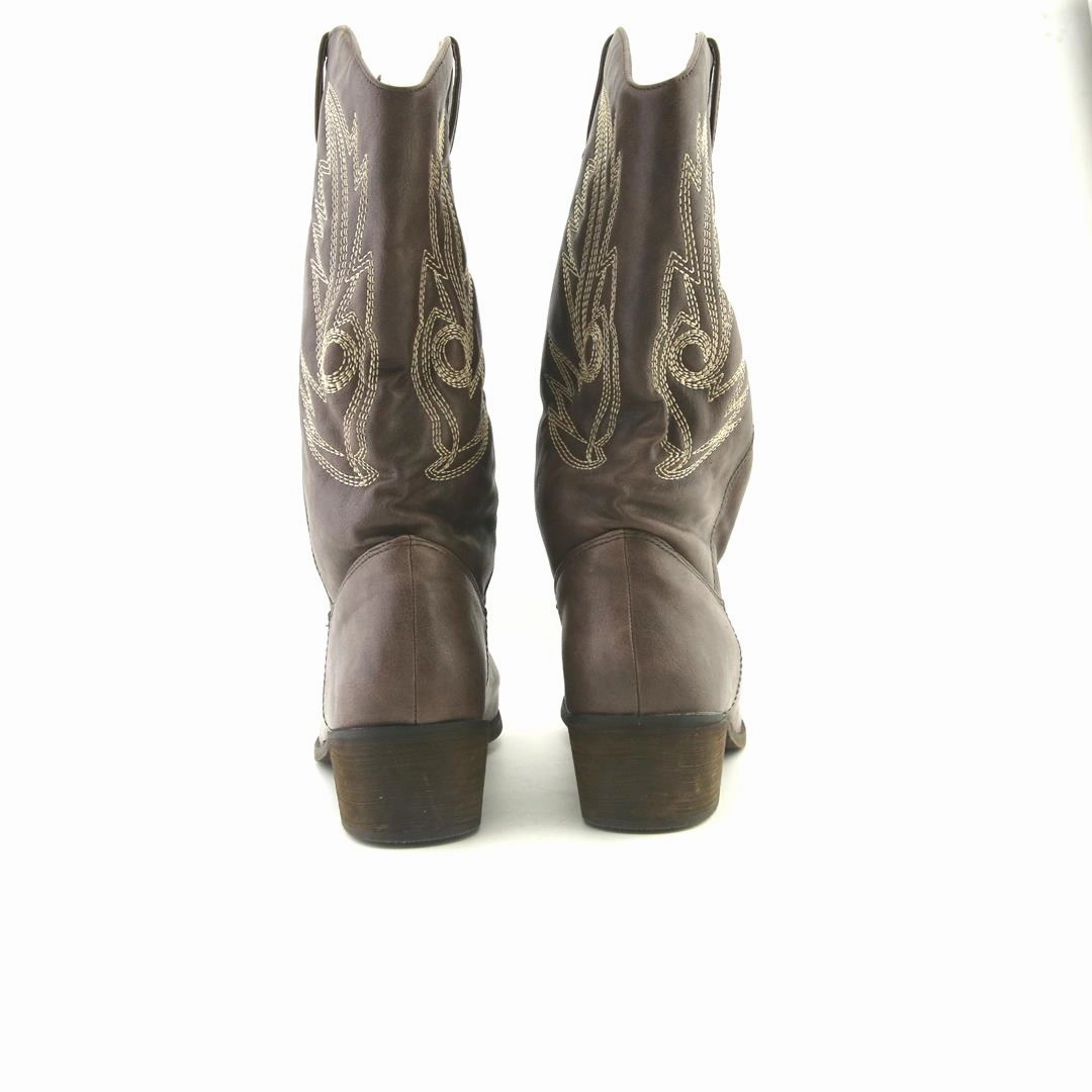 Cameron Moc Toe Casual Oxford Shoes SHESOLE  WIDE CALF COWBOY