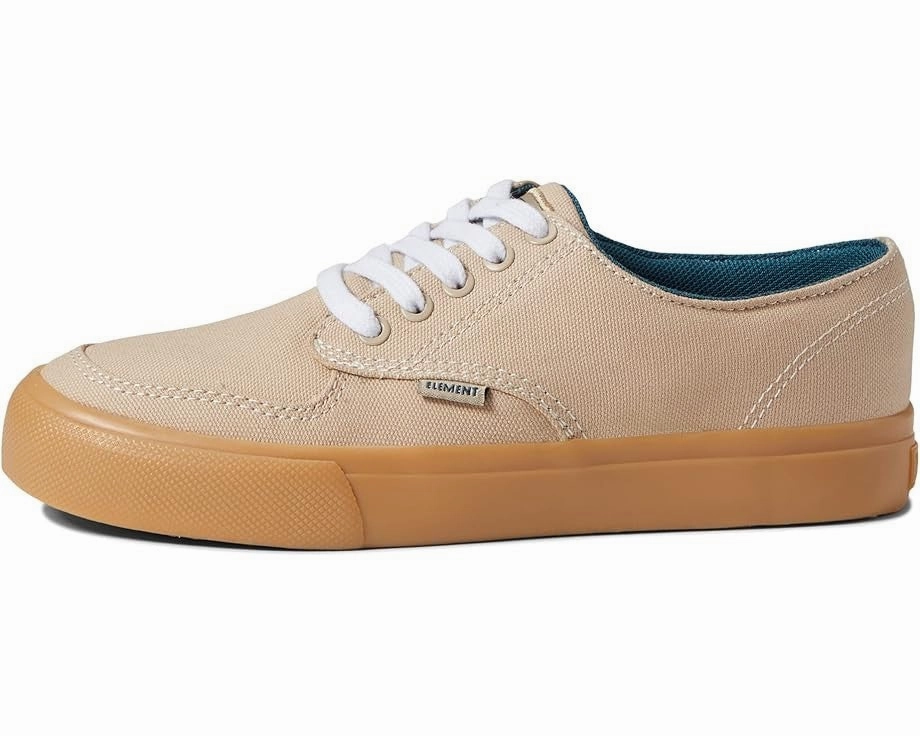 Best Budget Sneakers Element Topaz C3 Sneakers Kids Beige Athletic Skateboard Shoes JOBB885