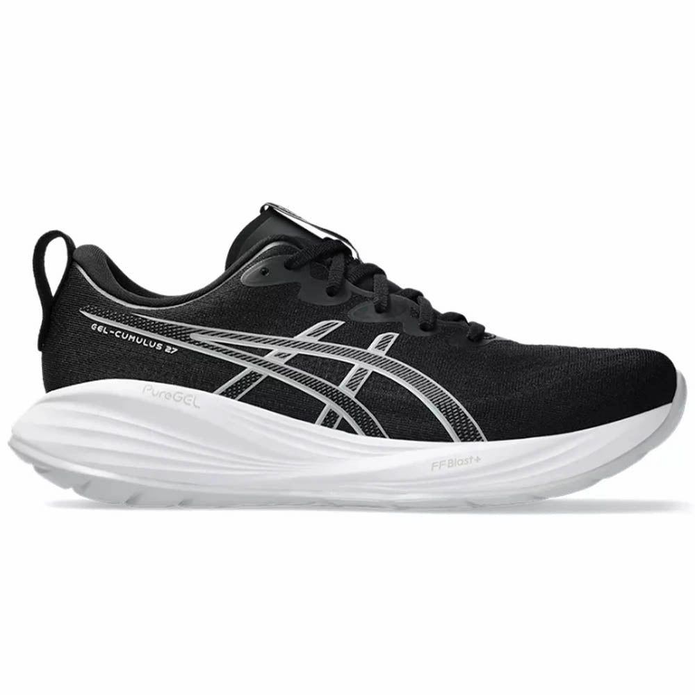 Asic Gel-1130 Casual Shoes Men's Asics Gel-Cumulus 27, Black/Concrete, 11 2E Wide