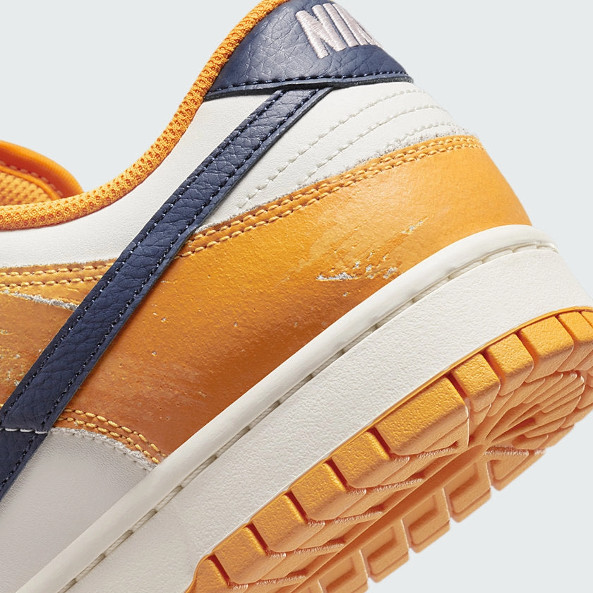 Auto Lacing Shoes Nike Dunk Low Men's White Leather Trainers FN3418 100