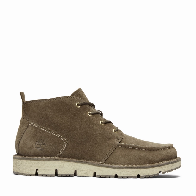 Timberland Men's Westmore Mid Lace-Up Chukka Boot - Canteen Chukka Suede Boots