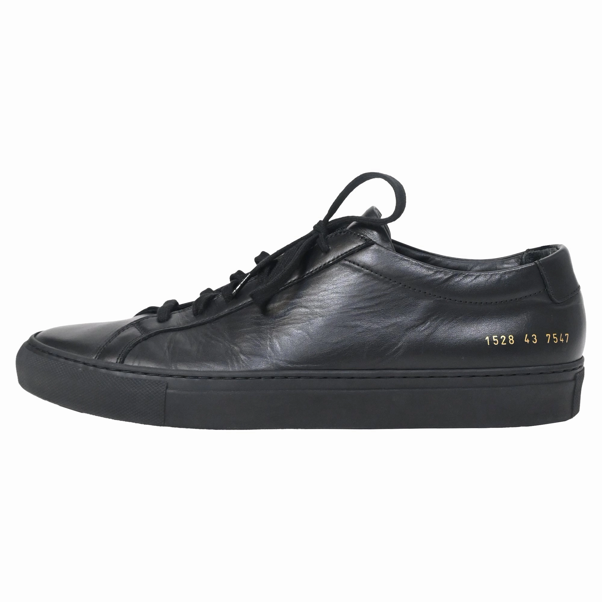 Common Projects Achilles Low-Top Sneakers in Black Leather Gola Sneakers Near Me