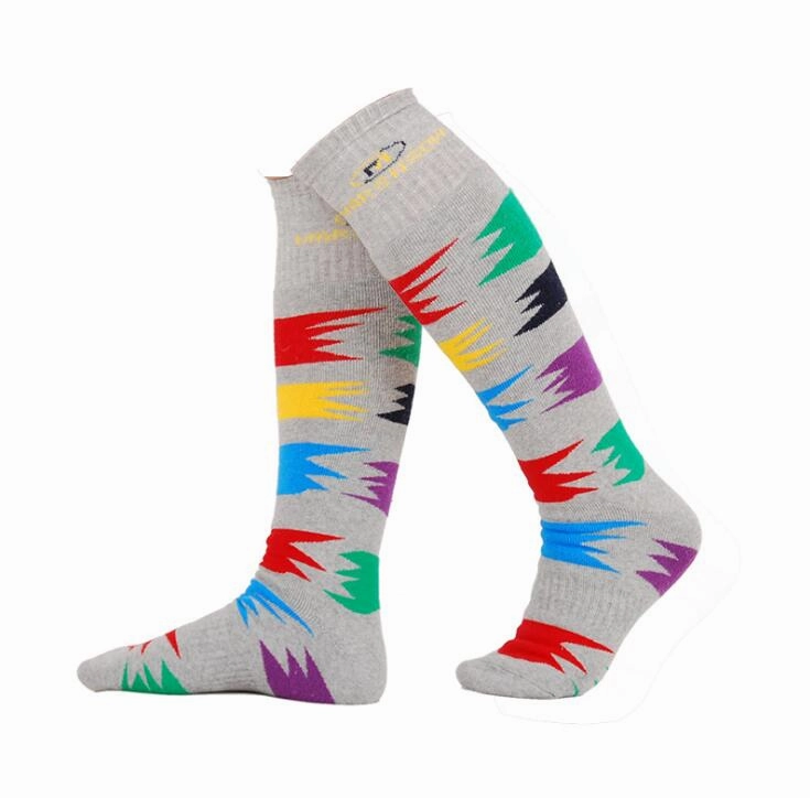 Compression Knitted Ski Sock For Men Stylish Work Boots