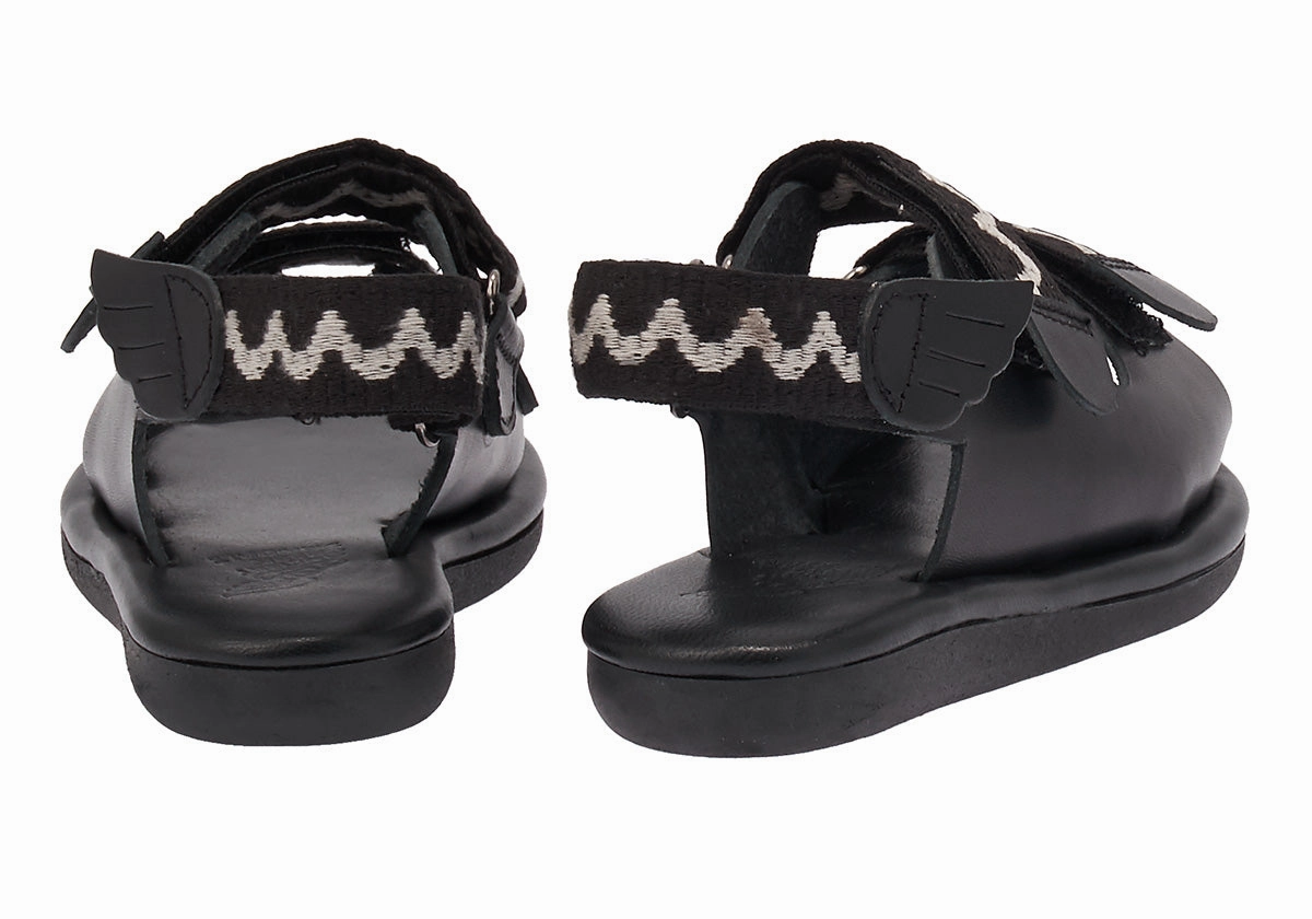 Cloggs Sandals Little Olympia Soft Black/White