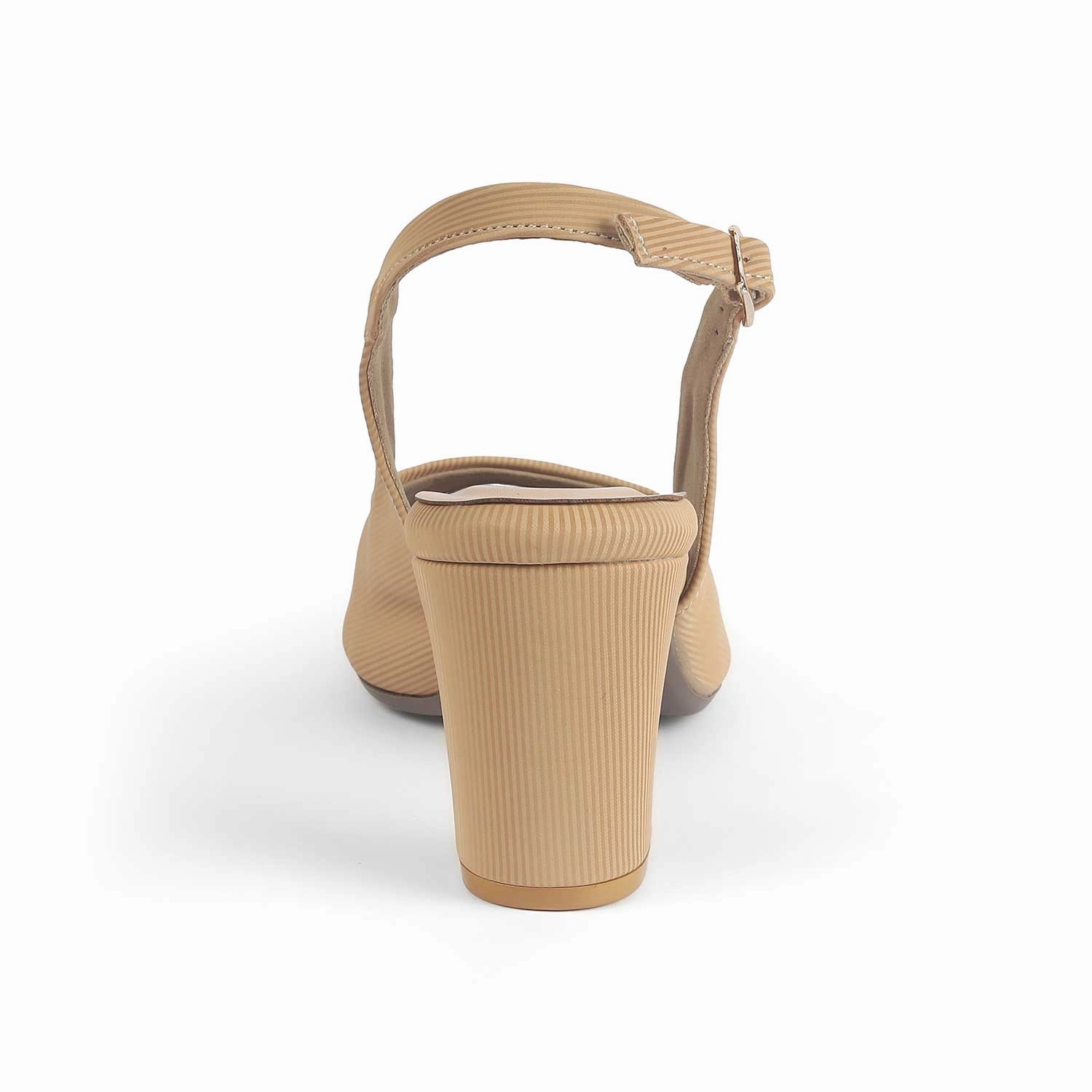 Korkers Sandals Tresmode Eslip Beige Women's Dress Block Heel Slingback Pumps