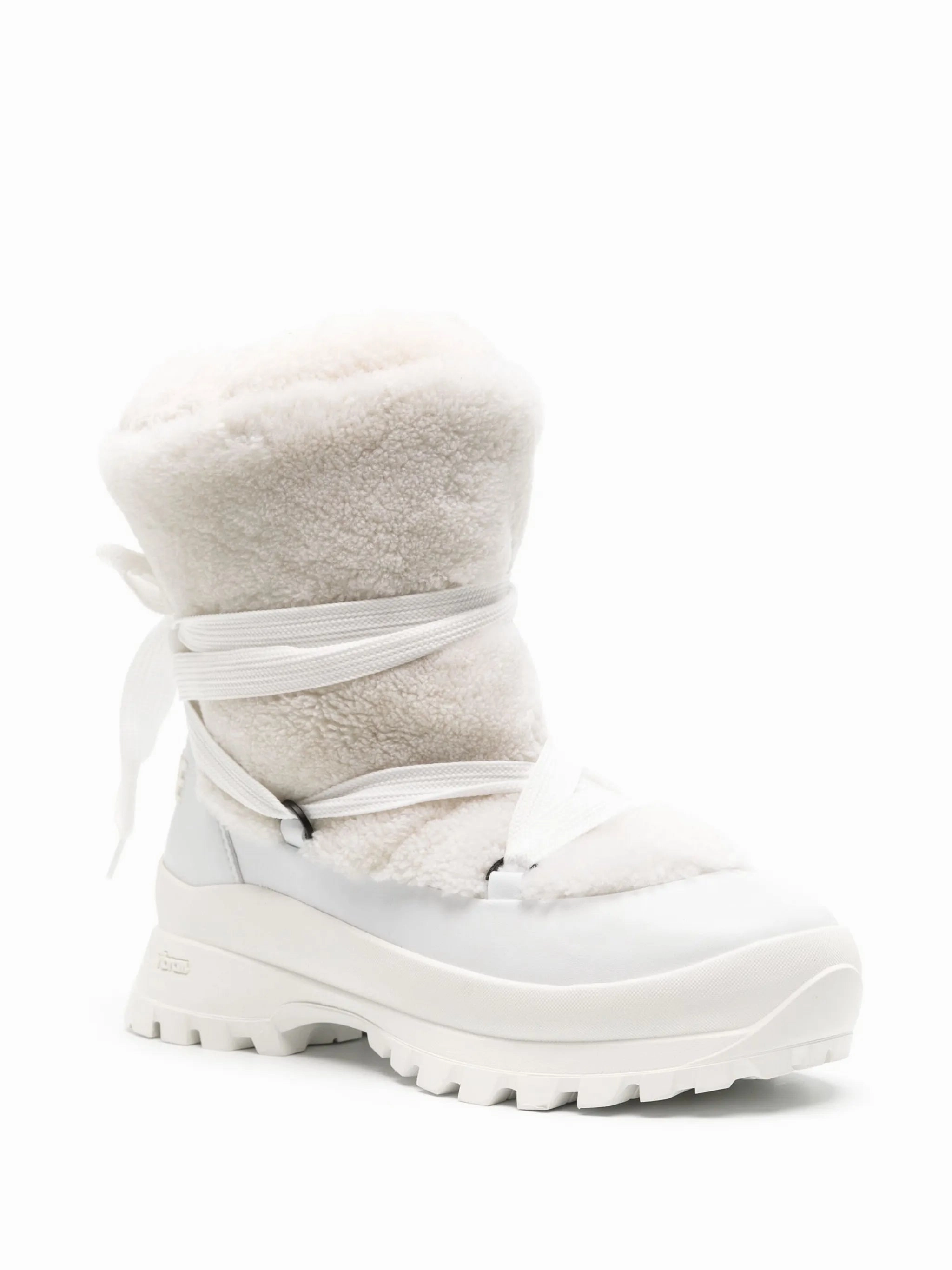 Conquer shearling-lining  snow boots Balmain Boots