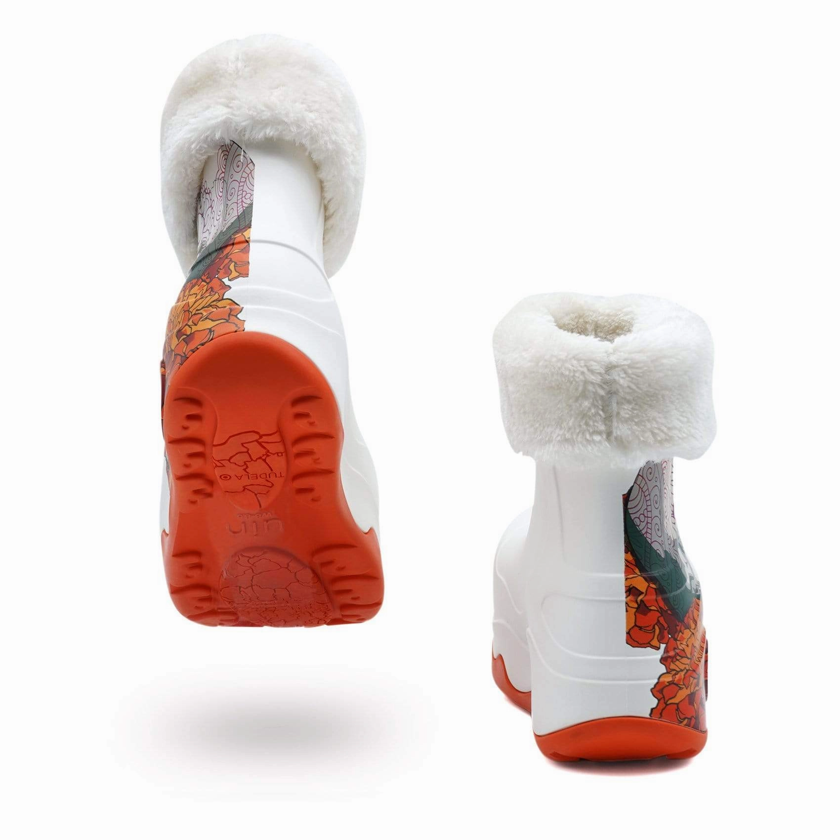 Skeleton Navarra Boots with Napped Linings Women Best Combat Boots