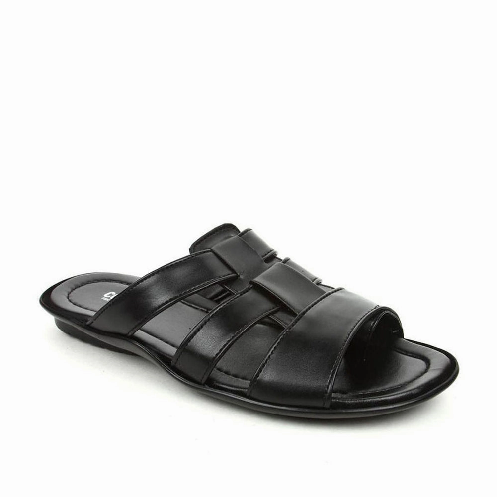 Cute Indoor Slippers Coolers Casual (Black) Slippers For Men COOL99-3 By Liberty