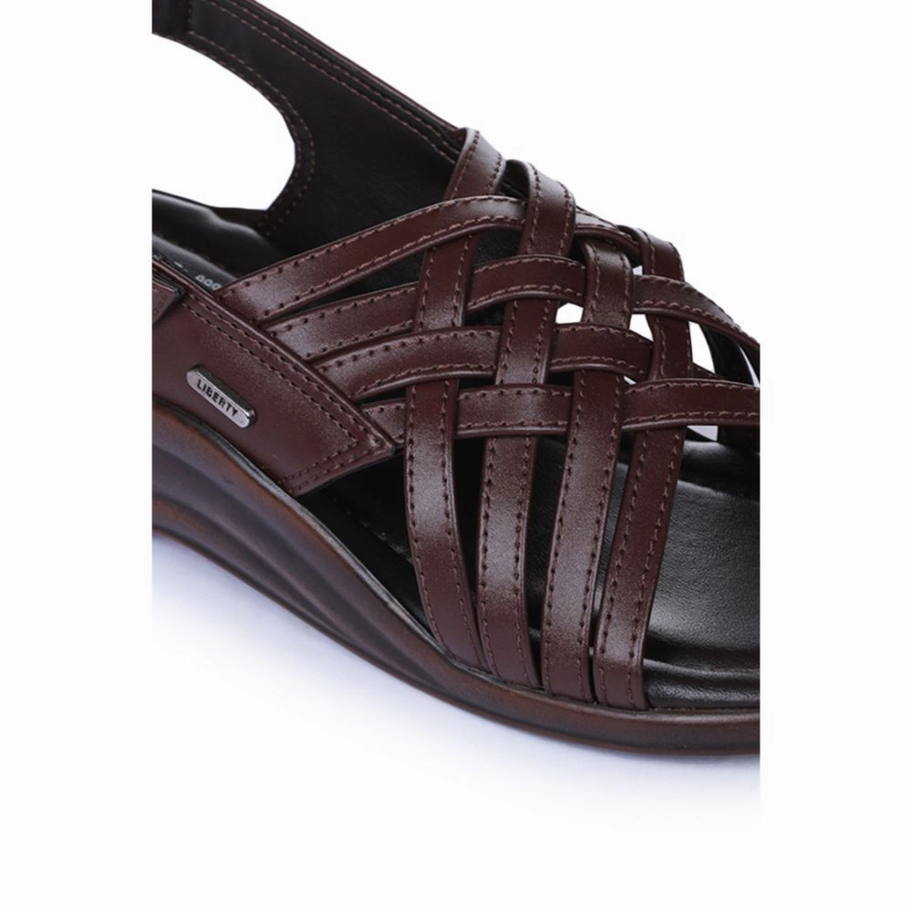 Bigmona Sandals Coolers Formal (Brown) Sandals For Men 7123-84 By Liberty
