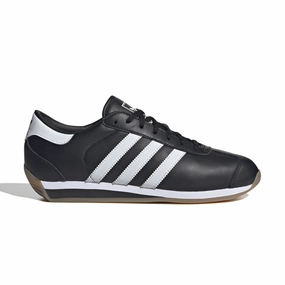 Yellow Adidas Shoes Country II 'Core Black'