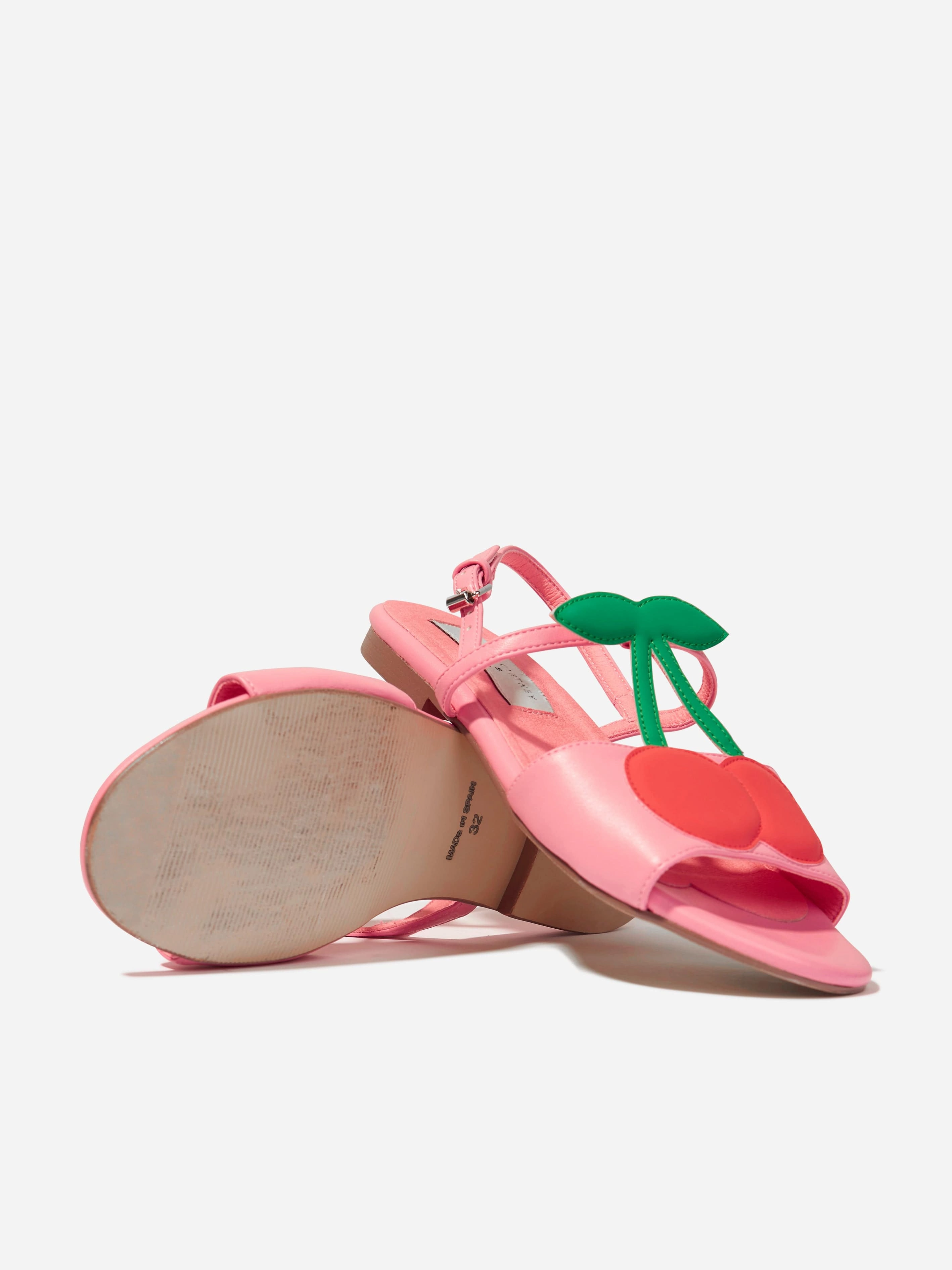 Stella McCartney Girls Cherry Sandals in Pink Hike Sandals