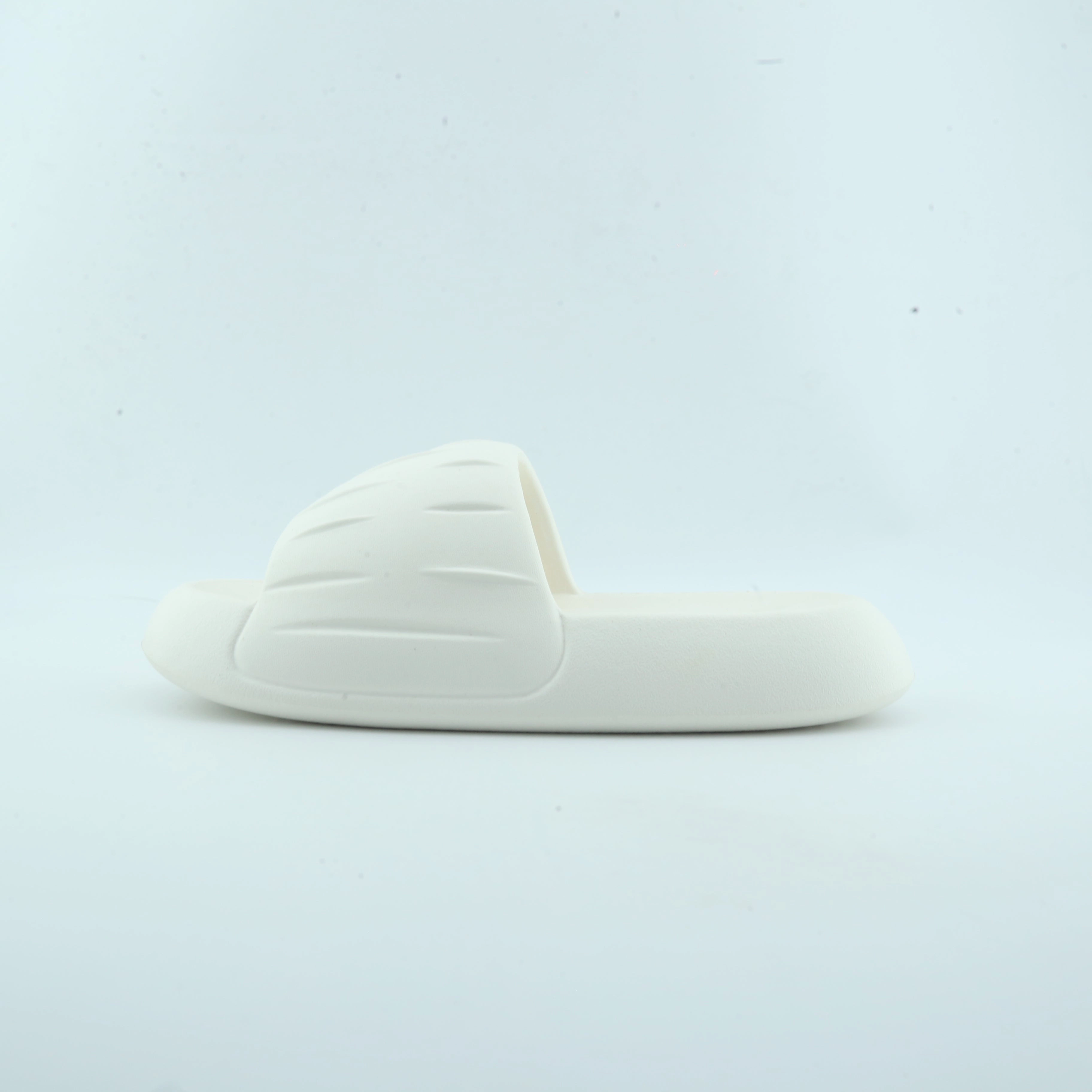 French Knot Slippers Birdsoles - Kiwi (White)