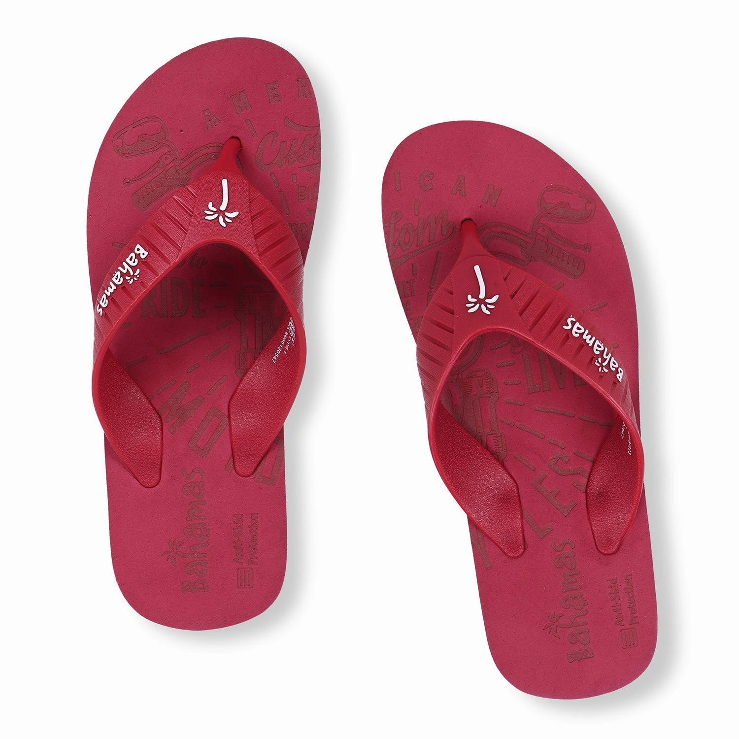 Christmas Vacation Slippers Flip Flops for Men BHG 223